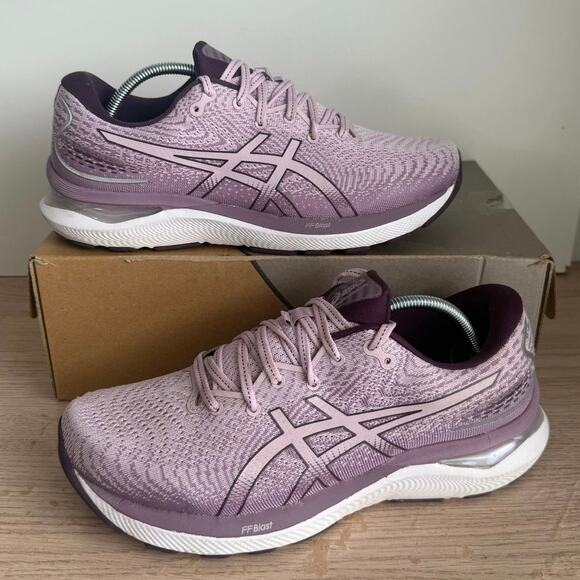 ASICS FF Blast Purple White Women Running Sneakers- SZ 10 - Picture 2 of 11